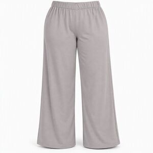 lularoe jojo 3xl gray wide leg lounge pants  nwt